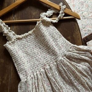 Floral Smocked Midi Dress Nothing Fits But